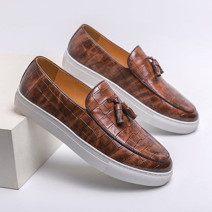 Huntsman™ Alligator Classic Loafers