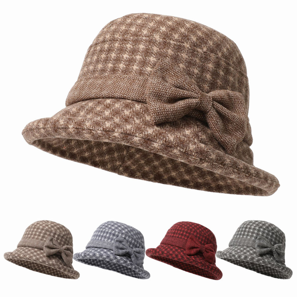 Avéra Vintage Winter Bucket Hat