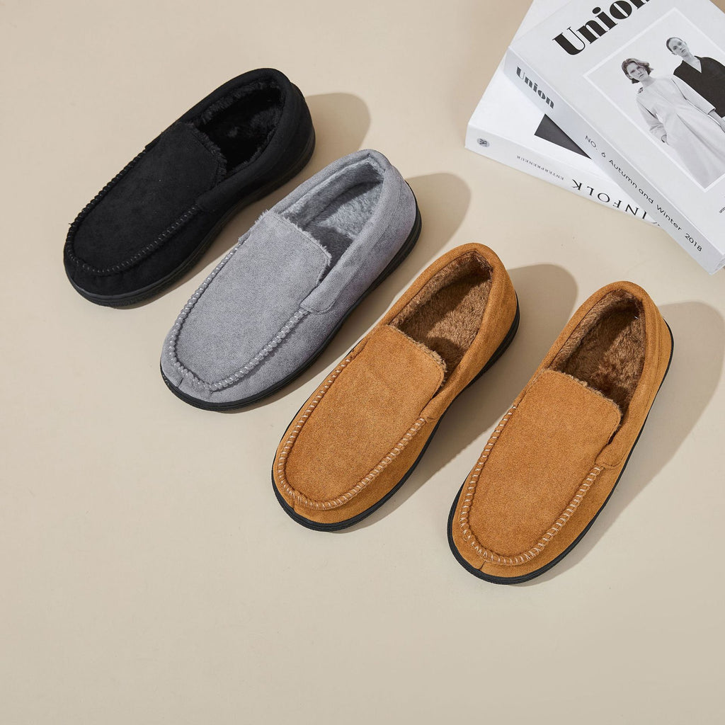 Modo Home Fleeced Non-Slip Loafers