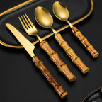 Château Oaks Bamboo Stainless Cutlery Set