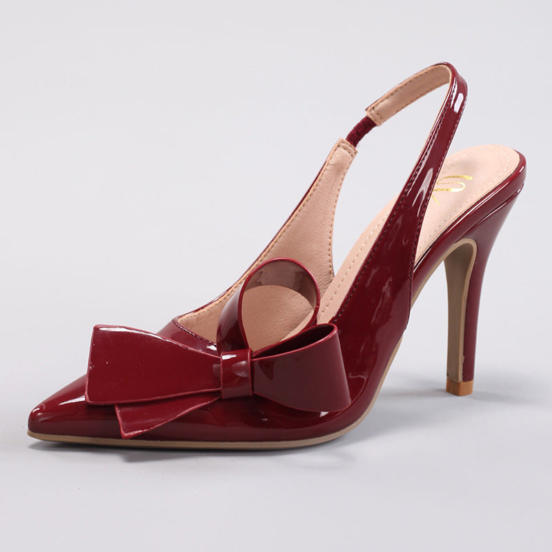 Ruth Rose Patina Bow Slingback