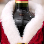 Santa's Coat Christmas Bottle Sweater