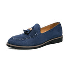 Grant Parker Suede Tassel Loafers
