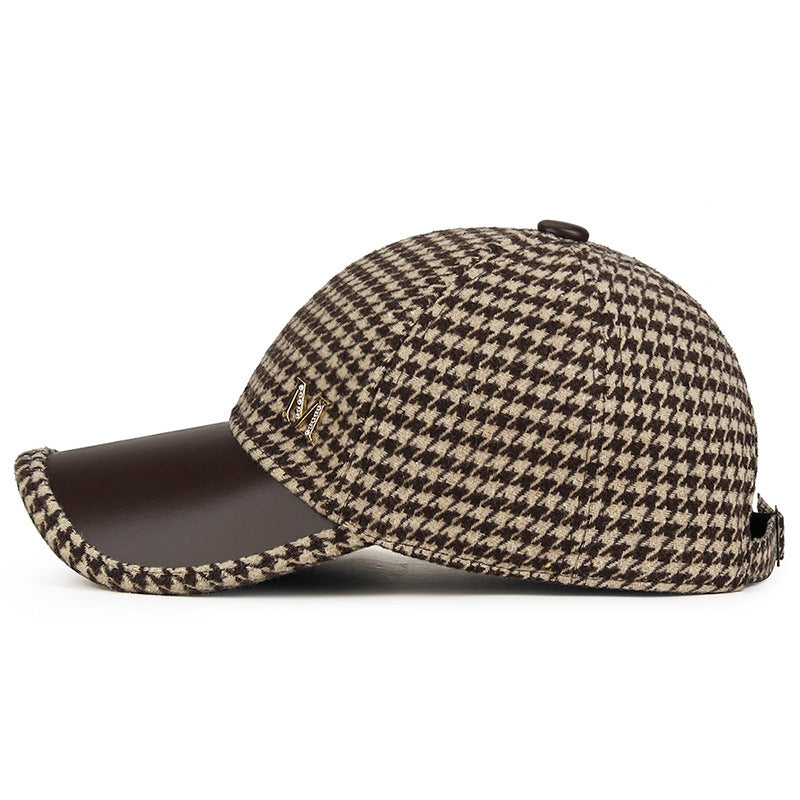 Mark Shelby Signature Houndstooth Cap