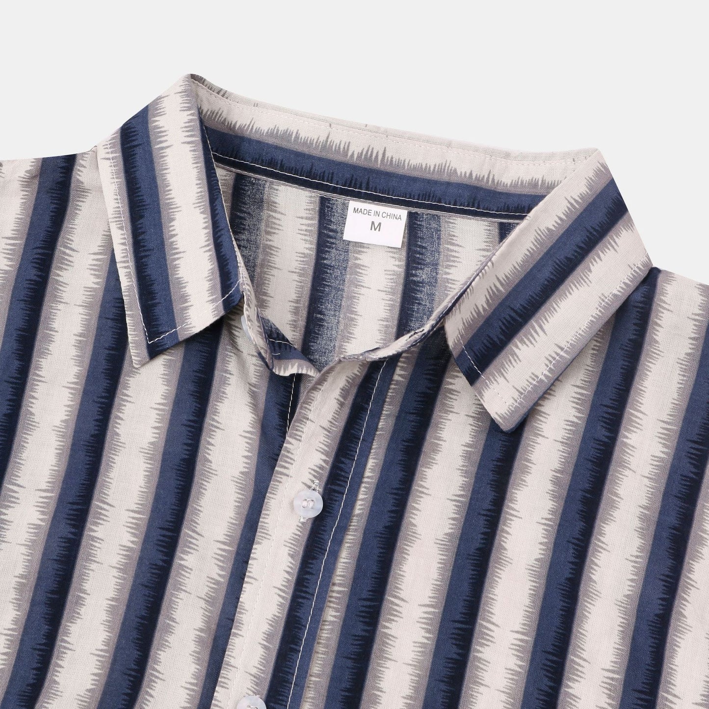 Claude Monet Striped Vacation Shirt