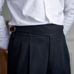 Roma Faloni Italian Pleated Trousers