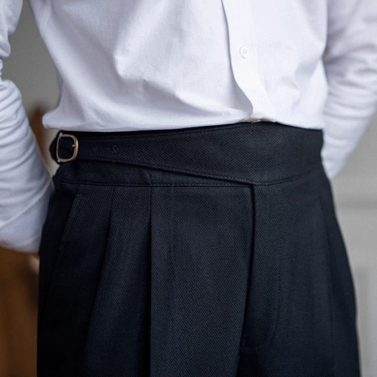 Roma Faloni Italian Pleated Trousers