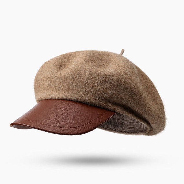 Vionna Wool-Blend Beret