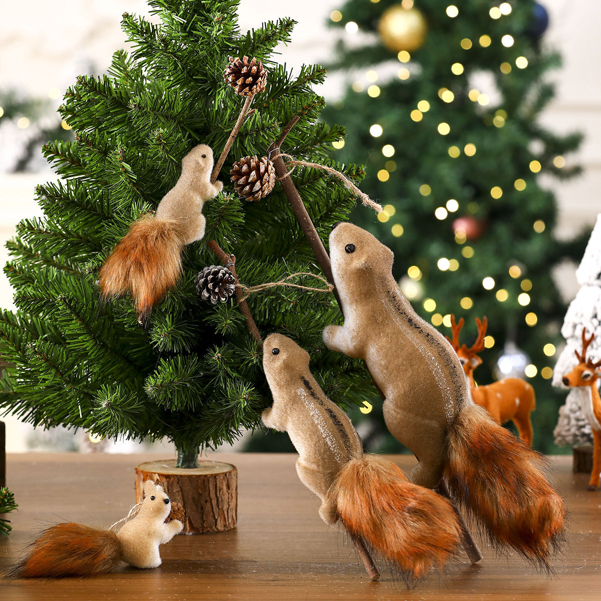 Squirrel Christmas Tree Ornament