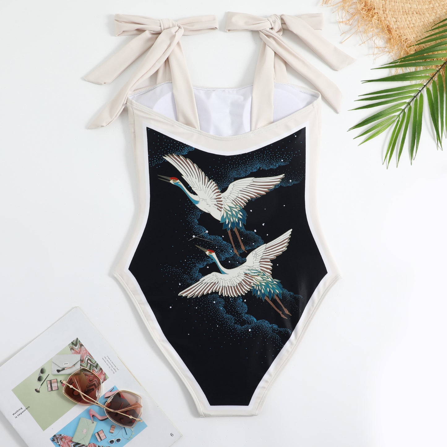 Sukia™ Ereganto Vintage Swimsuit Set