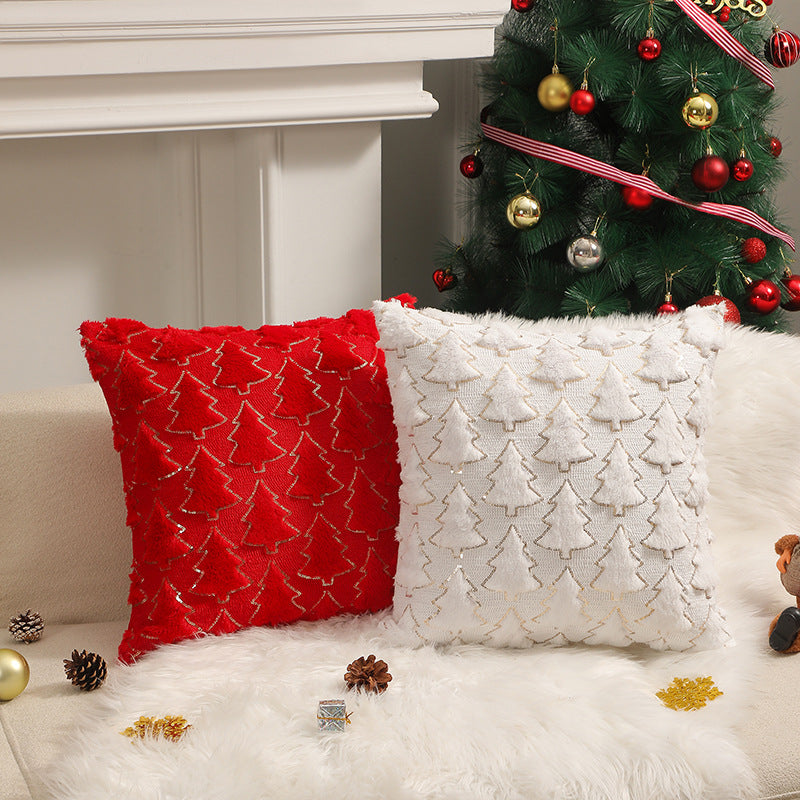 Christmas Pine Plush Pillowcase