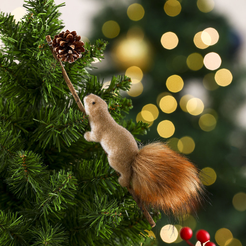 Squirrel Christmas Tree Ornament