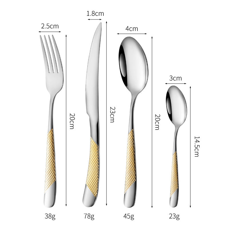 Château Oaks Hotel-Grade Steak Cutlery Set