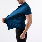 Alex Ford Stretch Short-Sleeve Dress Shirt