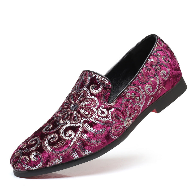 Luca Lombardi Sequin Loafers