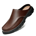Giorgio Cowhide Slip-On Mule