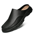Giorgio Cowhide Slip-On Mule