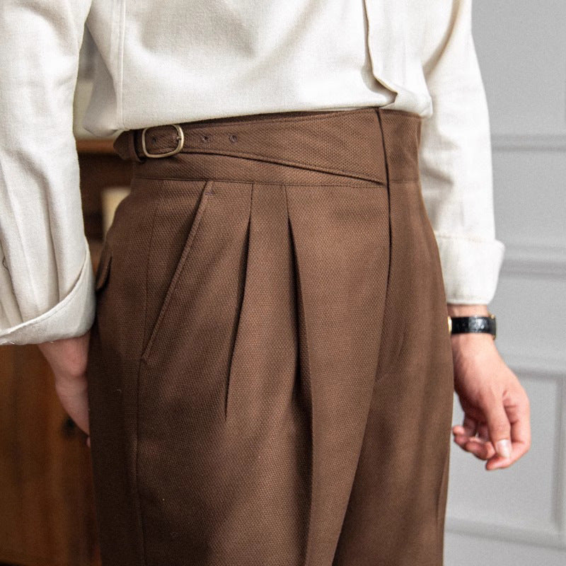 Roma Faloni Italian Pleated Trousers
