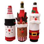 Christmas Knitted Bottle Sweaters