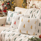 Christmas Snowy Plush Pillowcase