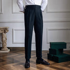 Roma Faloni Italian Pleated Trousers