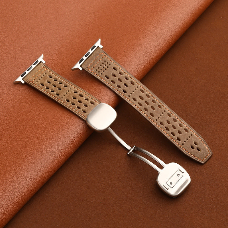 Parker Studio Leather Strap (Apple Watch Band)