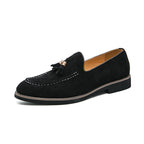 Grant Parker Suede Tassel Loafers