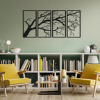 Mason Arts Calming Winter Trees (Set of 4)