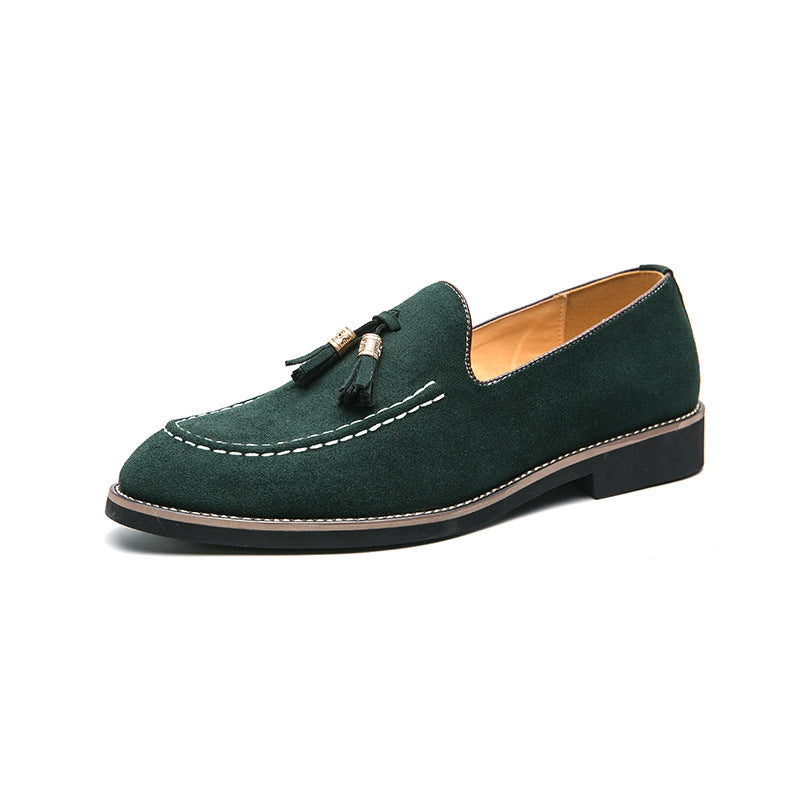 Grant Parker Suede Tassel Loafers