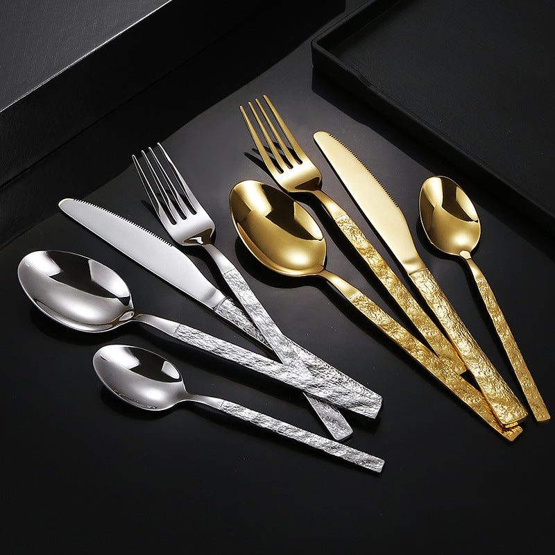 Château Oaks Abstract Artisan Cutlery Set