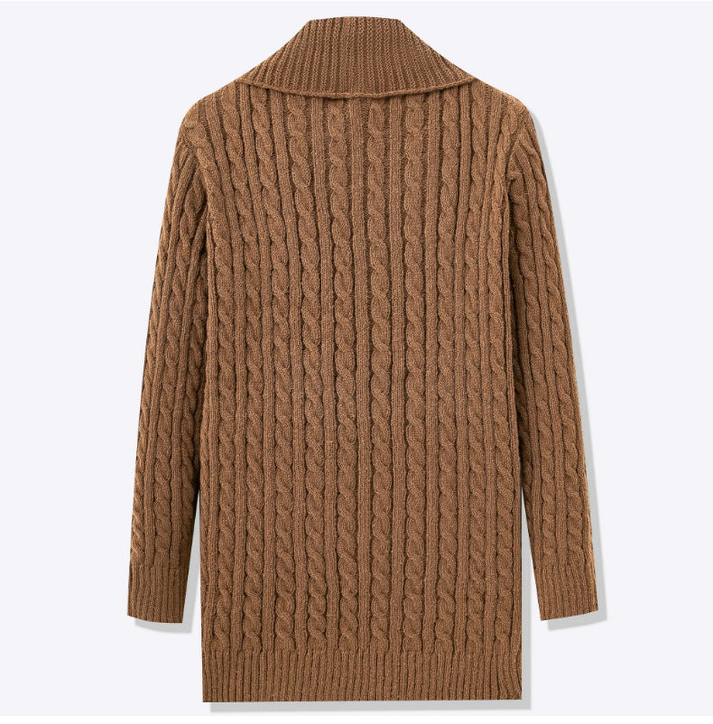 Luca Lombardi Pure Wool Over-Knit