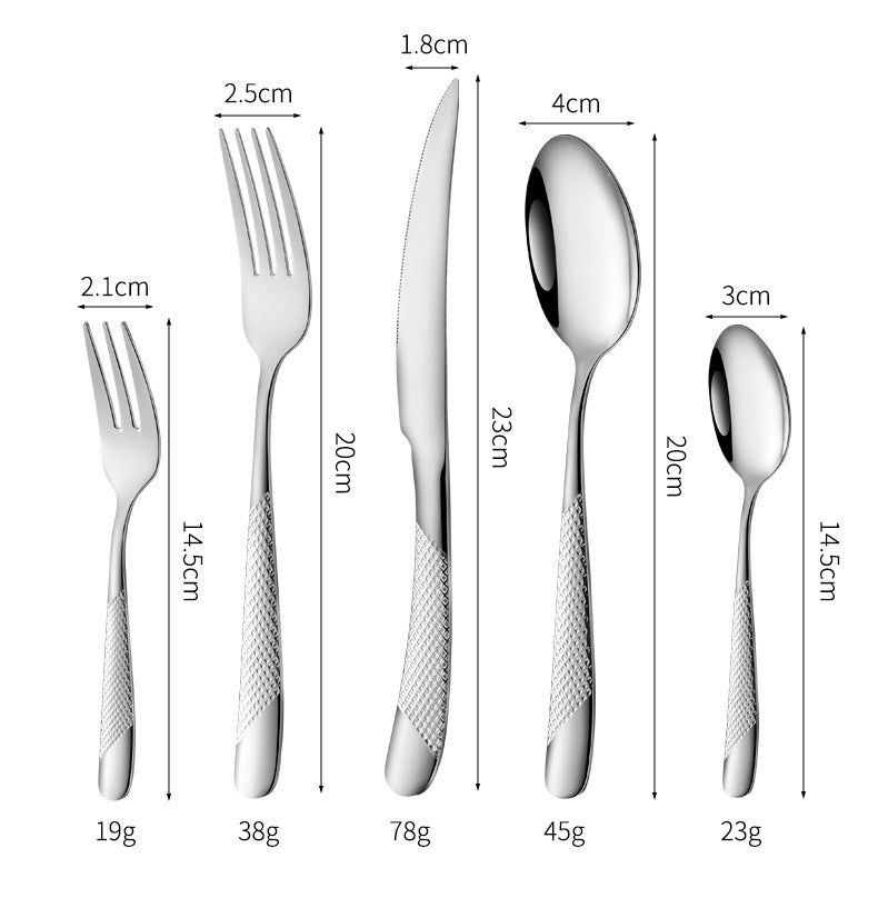 Château Oaks Hotel-Grade Steak Cutlery Set