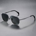 Grant Parker Titanium Aviator Shades