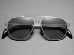 Grant Parker Titanium Aviator Shades