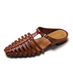Penelope Roman Caged Flats