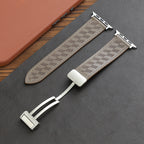 Parker Studio Checkered Leather Strap (Apple Watch Band)