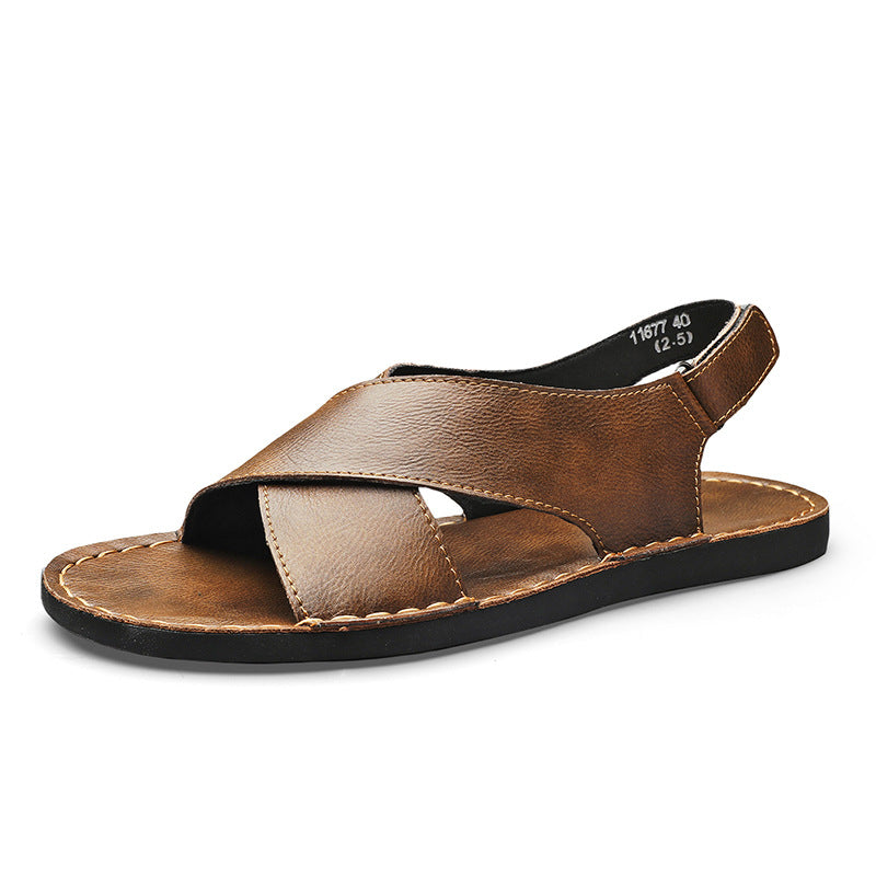 Roma Faloni Leather Sandals