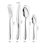 Château Oaks Hotel-Grade Steak Cutlery Set