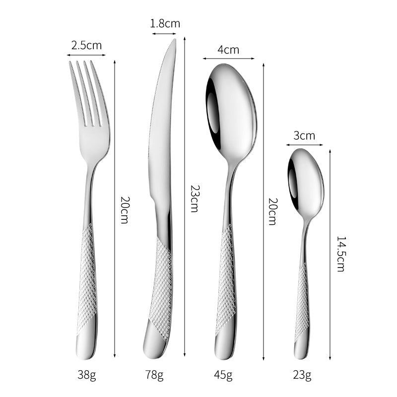 Château Oaks Hotel-Grade Steak Cutlery Set
