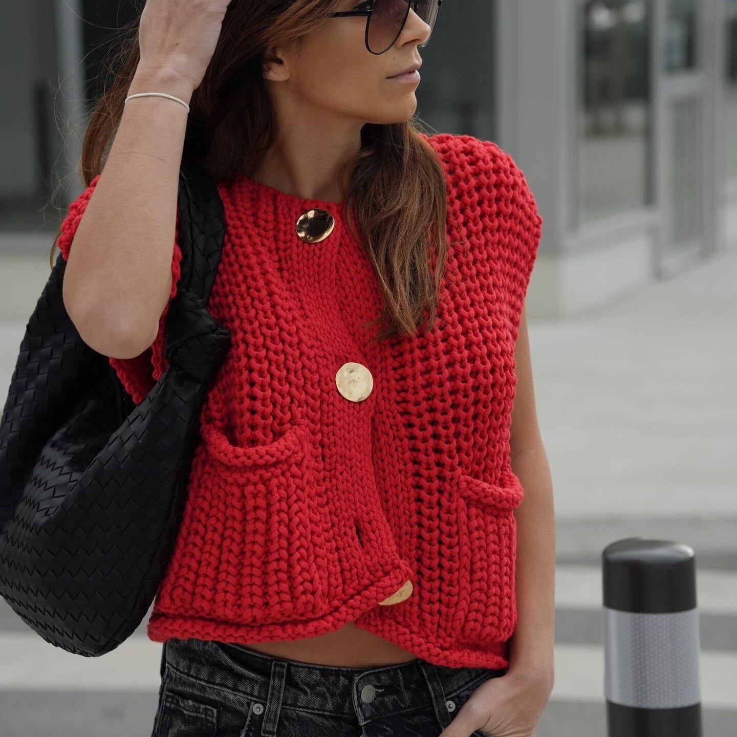 Vanessa Shelly | Maryland Knit Sweater Vest