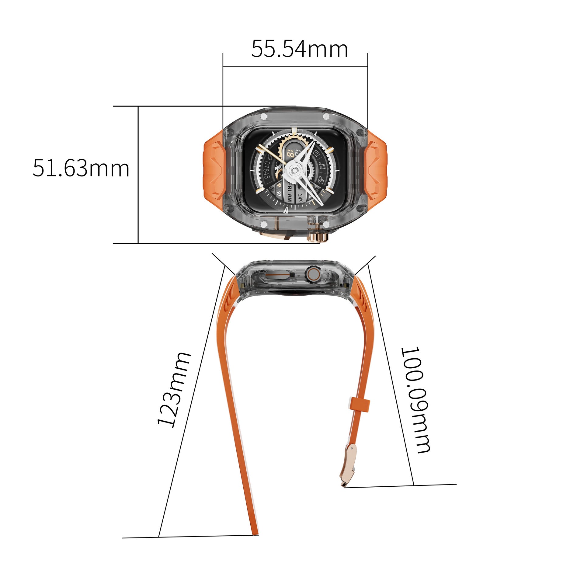 Parker Studio Shockproof Loop (Apple Watch Case + Band)