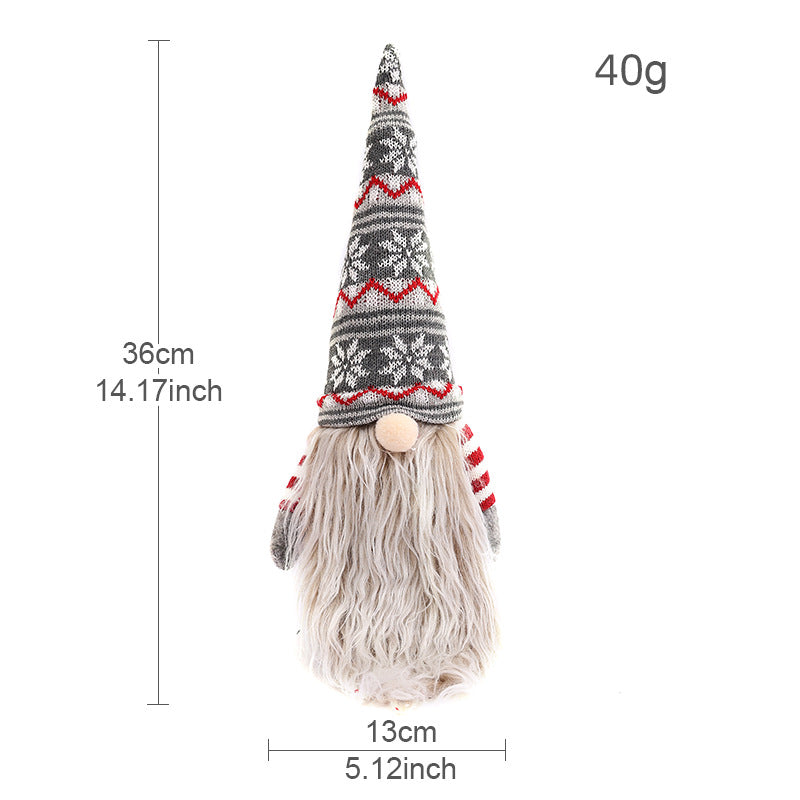 Long Bearded Elves Christmas  Bottle Sweater