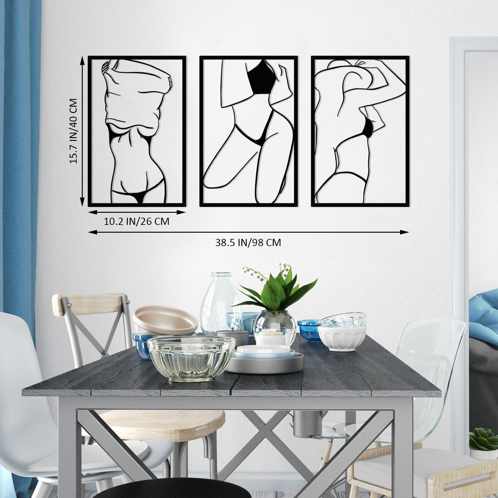 Mason Arts Ladies Man (Set of 3)