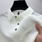 Alex Ford Icy Nylon Short-Sleeve Polo