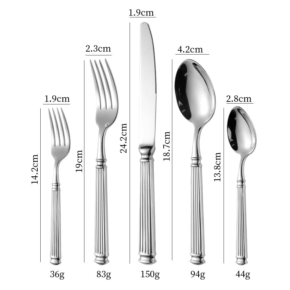 Château Oaks Roman 5-Piece Cutlery Set