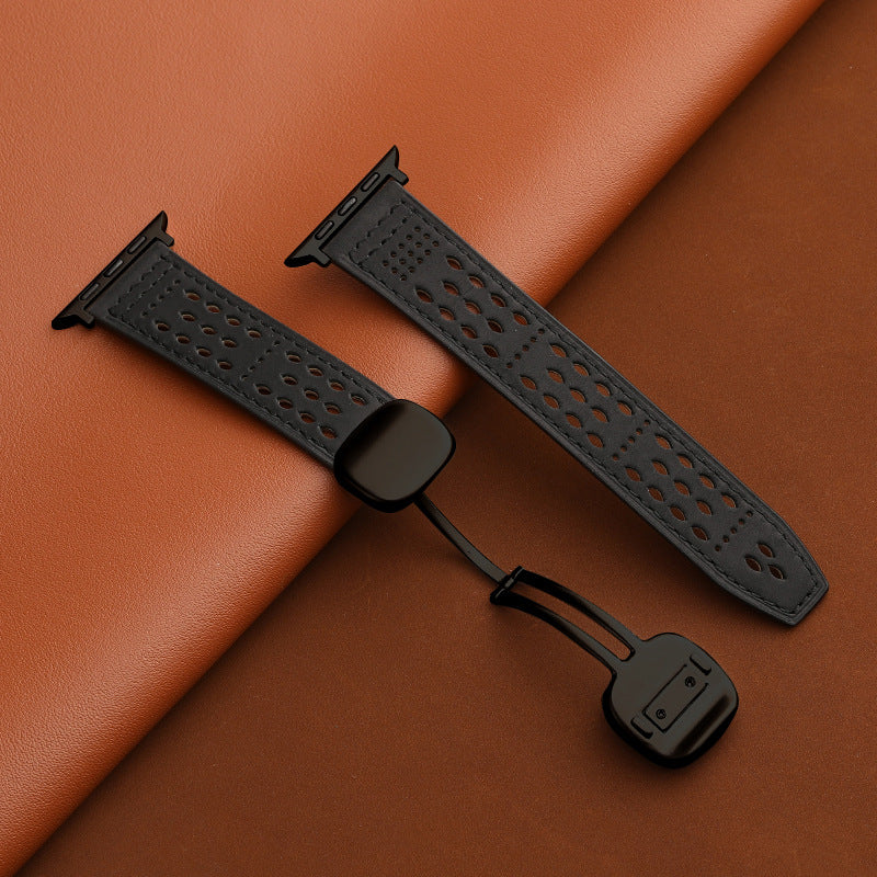Parker Studio Leather Strap (Apple Watch Band)