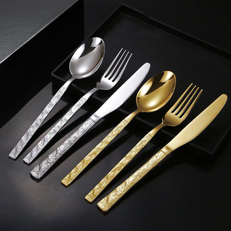 Château Oaks Abstract Artisan Cutlery Set
