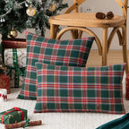 Terrá Home Christmas Plaid Sofa Pillowcase