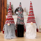 Long Bearded Elves Christmas  Bottle Sweater