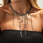 Saint Ridge Black Valentines Necklace